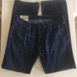 HOLLISTER M’s 34x34 Dark Wash Jeans EUC